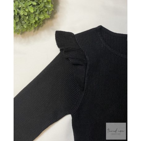 MIRA bordázott anyagú, finomkötött felső 