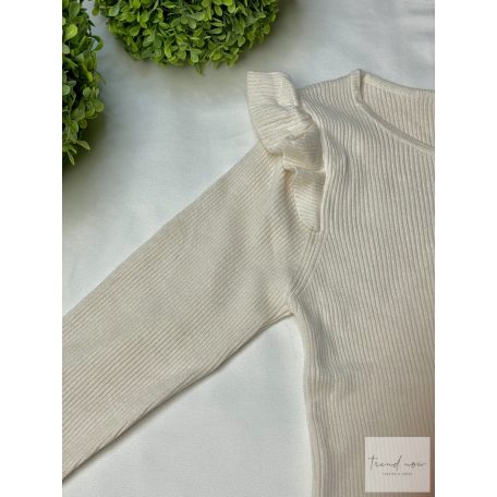 MIRA bordázott anyagú, finomkötött felső 